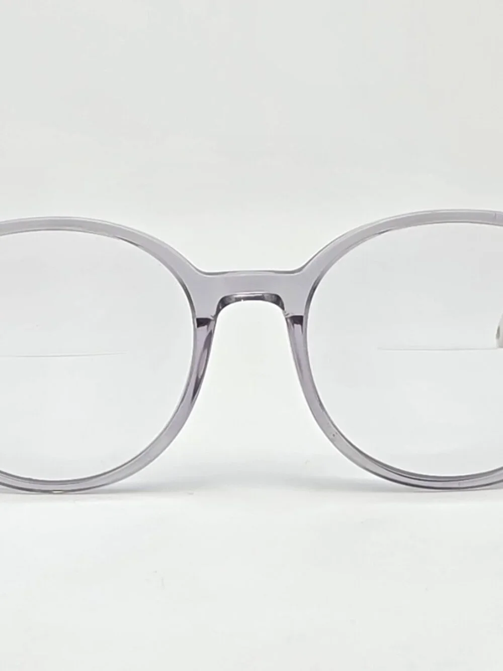 Bulova Surfside Crystal Clear White Eyeglasses Frame w/ Flexhinge and Case 51mm